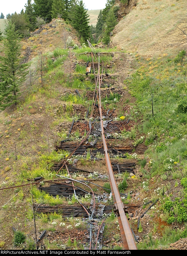 Rock slide on other side