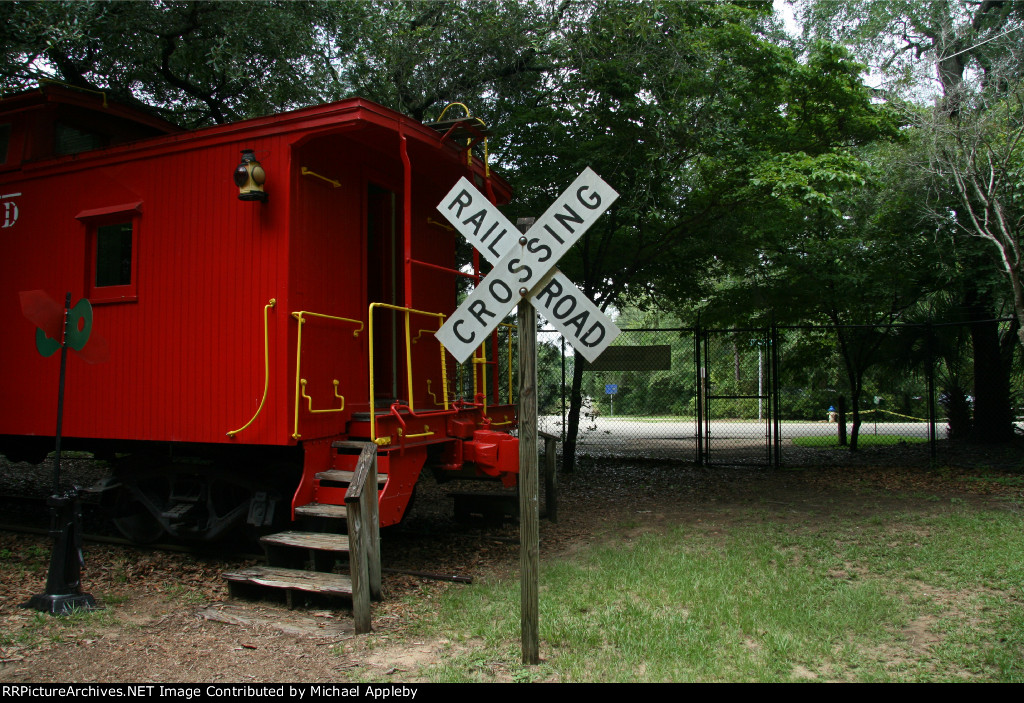 Crossbuck, and caboose