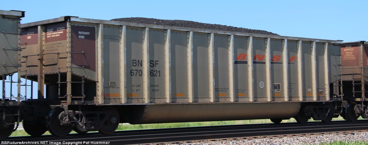 BNSF 670621