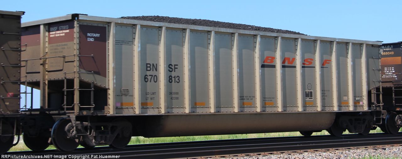 BNSF 670813