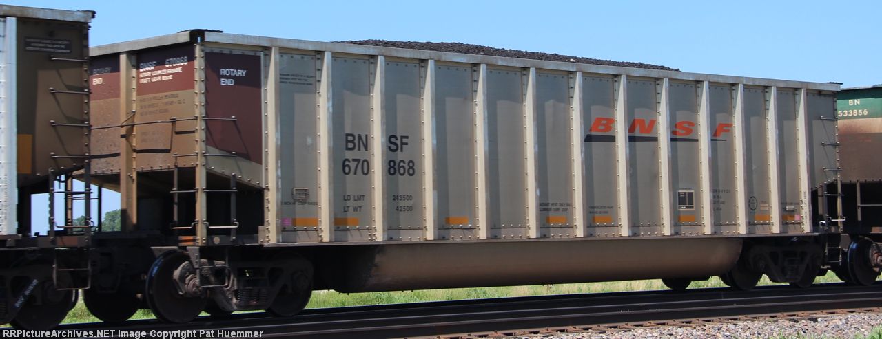 BNSF 670868