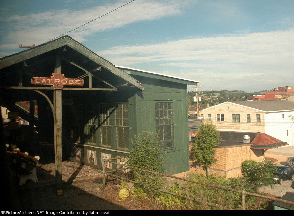 Latrobe Station Sign