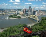 Duquesne Incline and Skyline of Downtown Pittsburgh