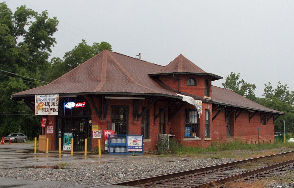 Depot post restoration, now a different kind of depot