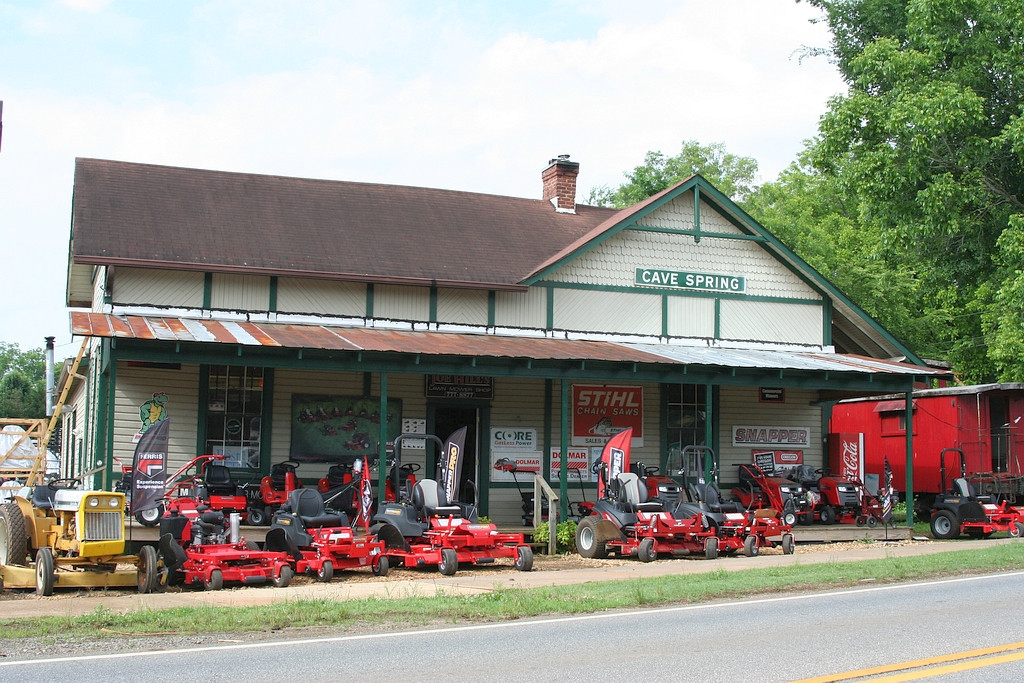 1880 East Tennessee Virginia & Georgia depot