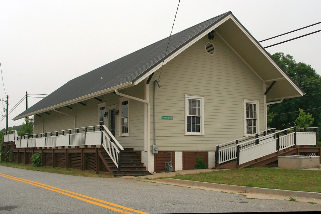 c1908 Gainesville Midland depot