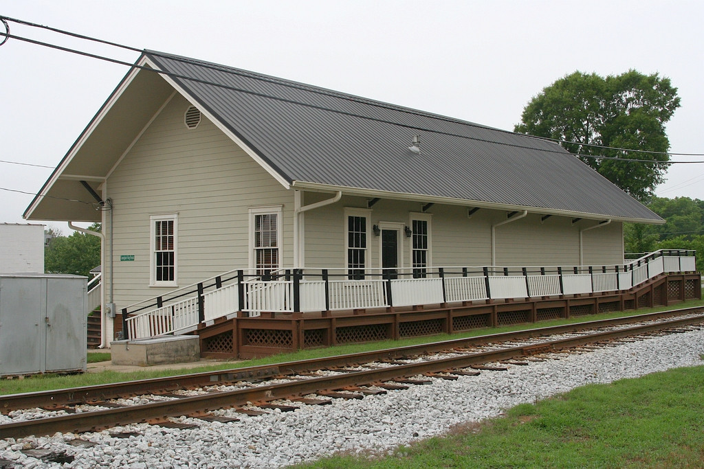 c1908 Gainesville Midland depot
