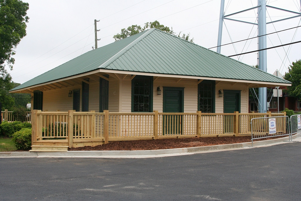 1883 Gainesville Jefferson & southern depot