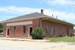 Sandersville RR Office under restoration