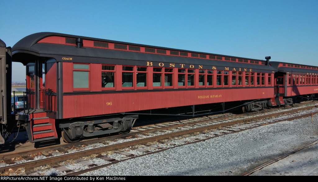 Strasburg RR Wooden Passenger Car