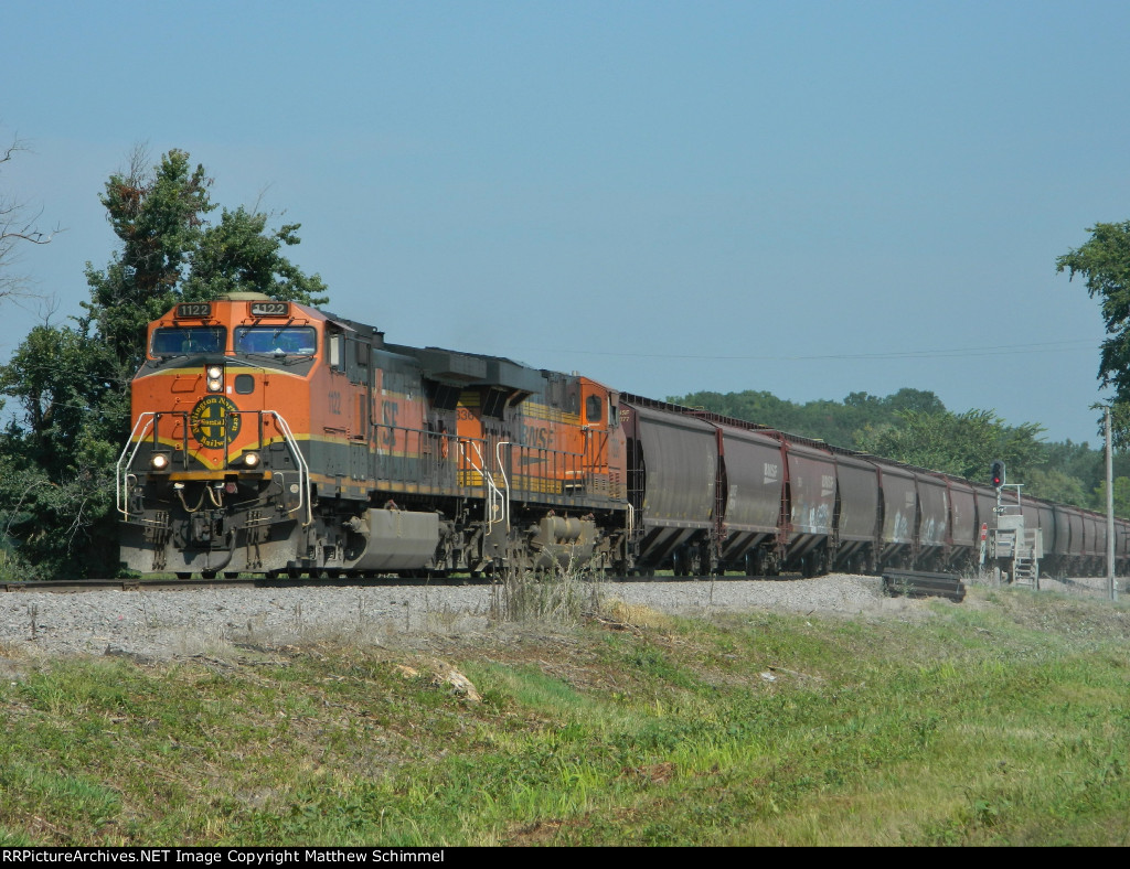 Loaded Grain Rolling South