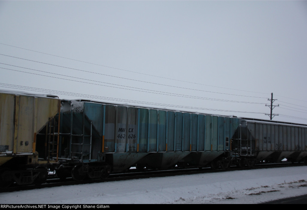 MWCX 462626 Old Rock Island grain car.