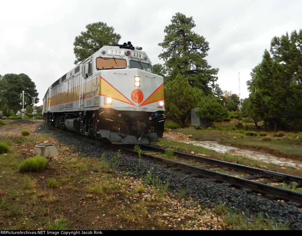 Departing the Canyon