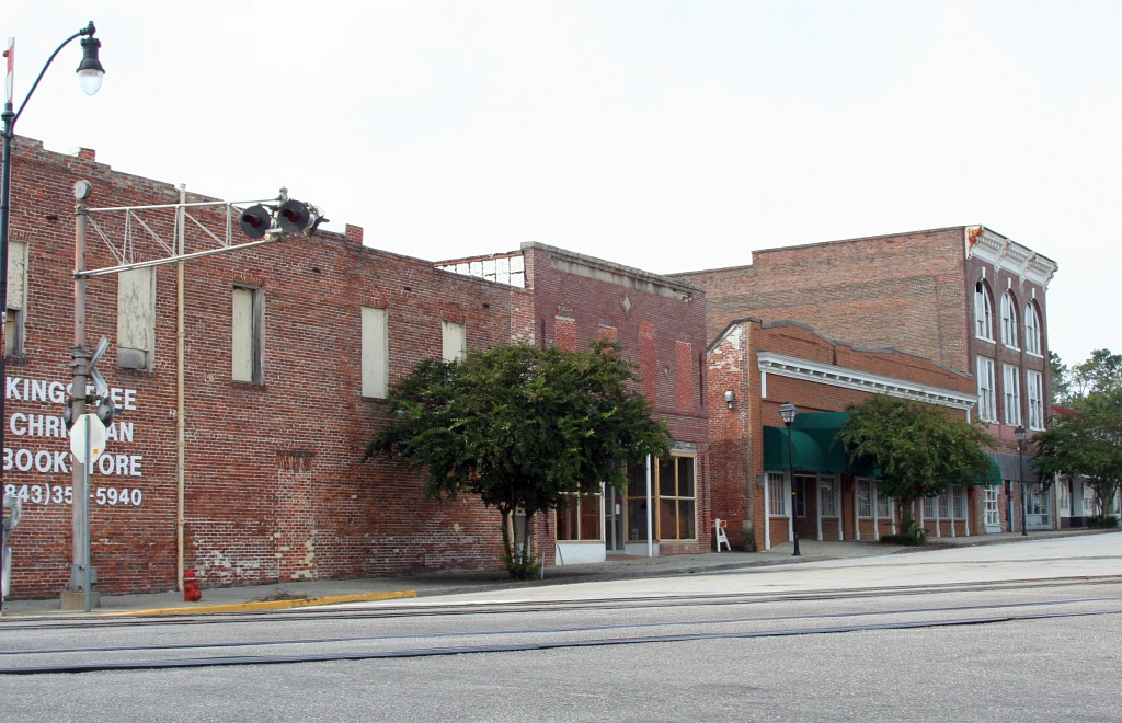 Intersting building by the depot