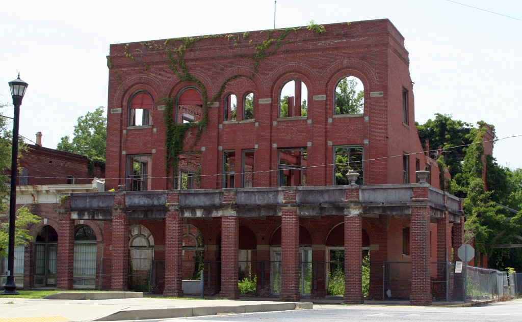 Ruins from an interesting building