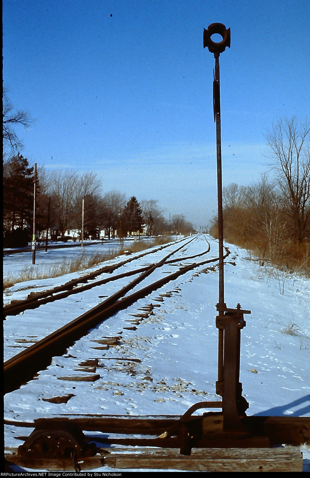 An old, lone sentinel at Millbury, Ohio.