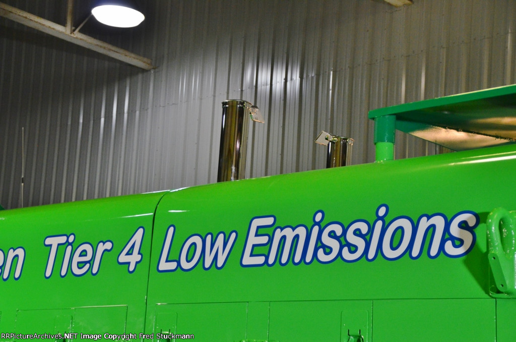 For those with a hot rod heart, chrome stacks.