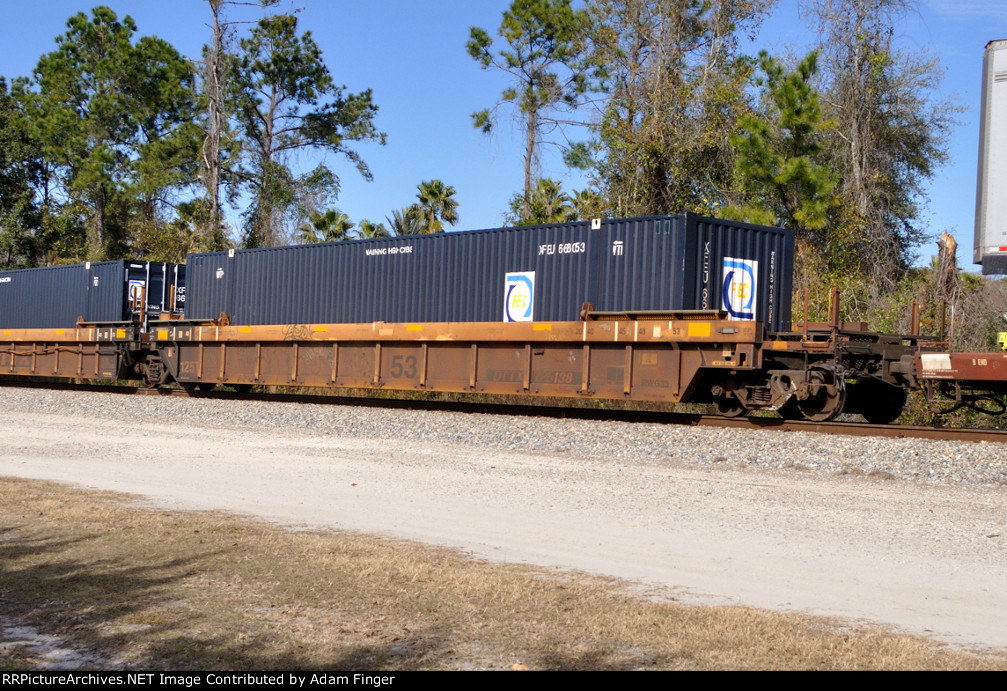 XFEU 668053 FEC Container