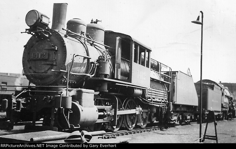 RDG 0-8-0 #1412 Camelback