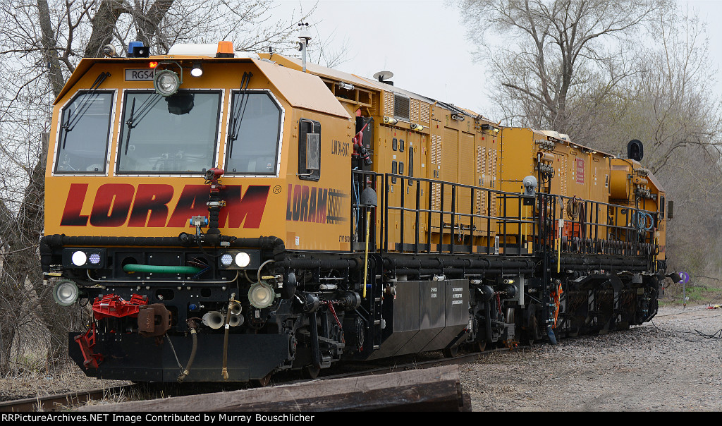 Loram RGS4 on siding