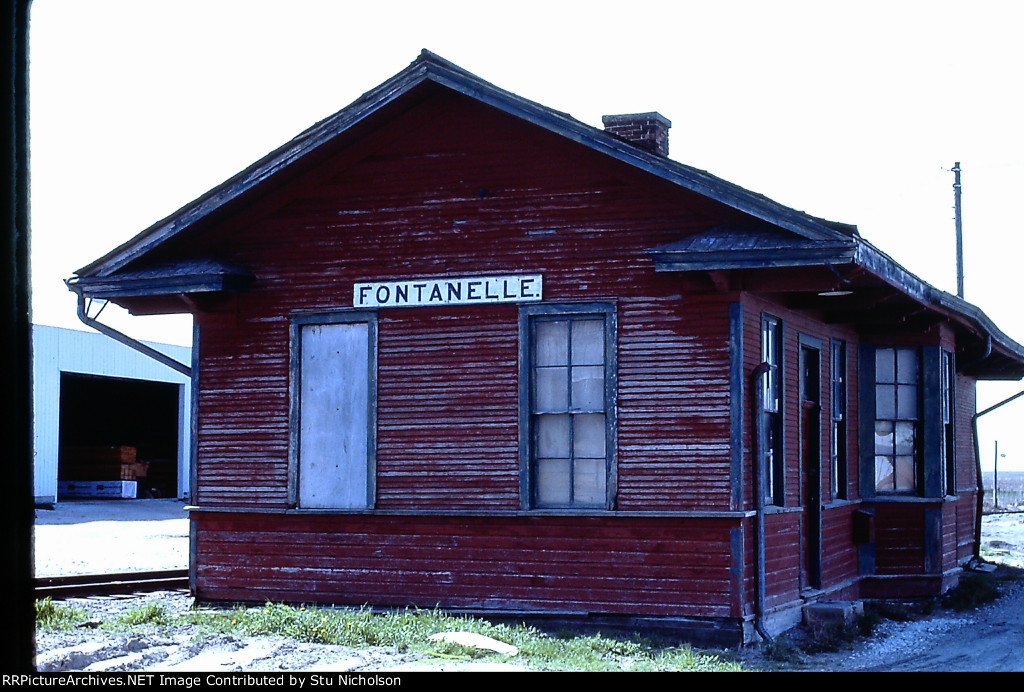 Fontanelle, Iowa CB&Q Depot