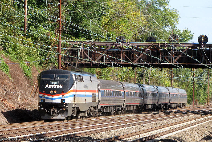 AMTK 822 Heritage III Leads Pennsylvanian 43