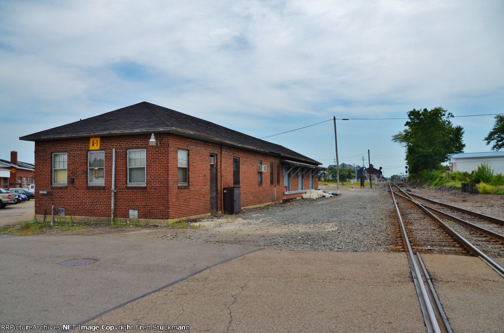 Looking south on the Bayard Branch.