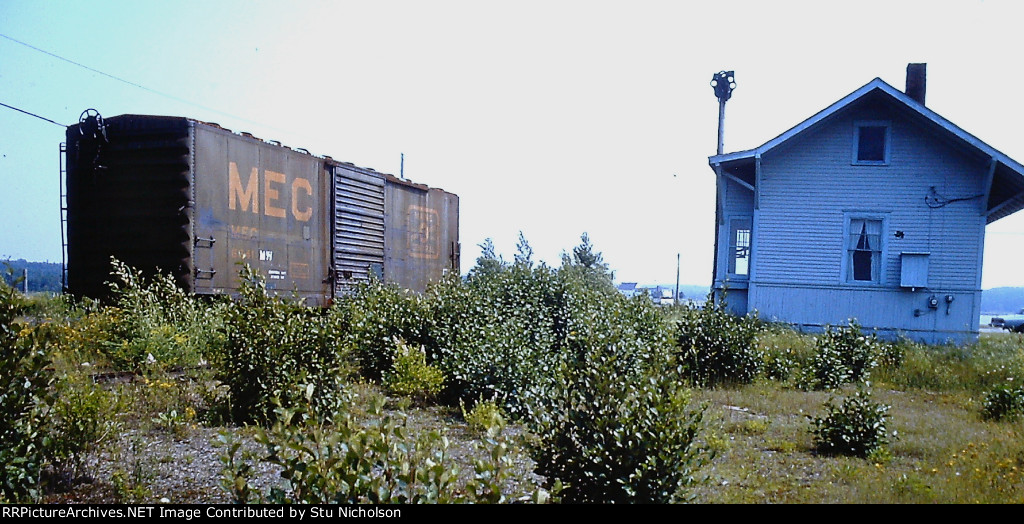 Landlocked at Machias, Maine