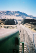 Columbia River bridge.