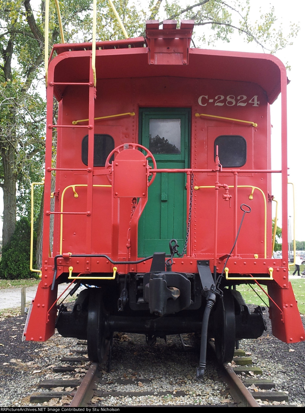 B&O Caboose at Columbus OH