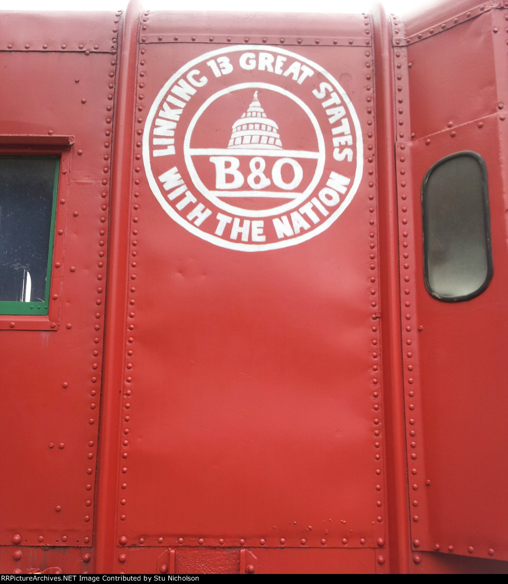 B&O Caboose at Columbus OH
