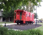 B&O Caboose at Columbus OH