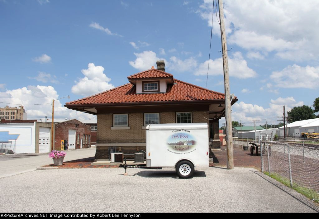 Former B&O Main at Washington, IN