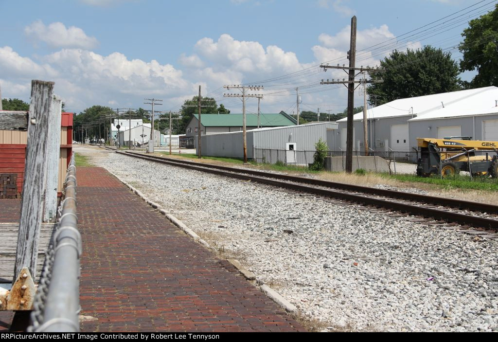 Former B&O Main at Washington, IN