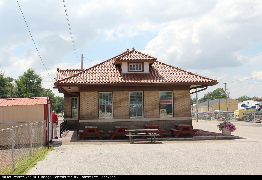 Former B&O Main at Washington, IN