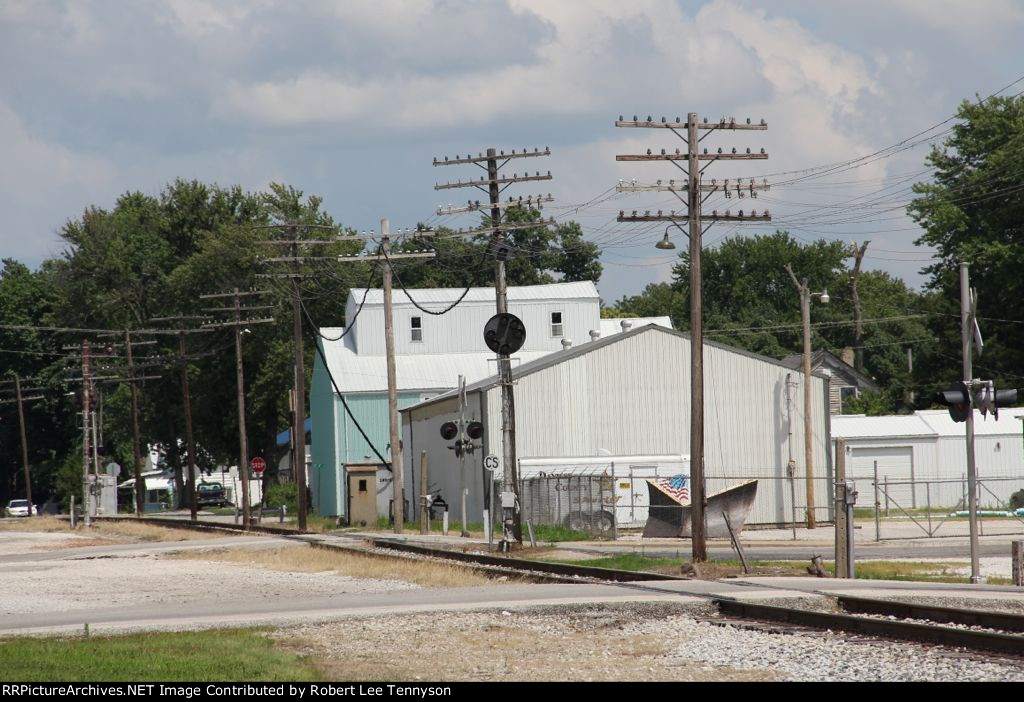 Former B&O Main at Washington, IN