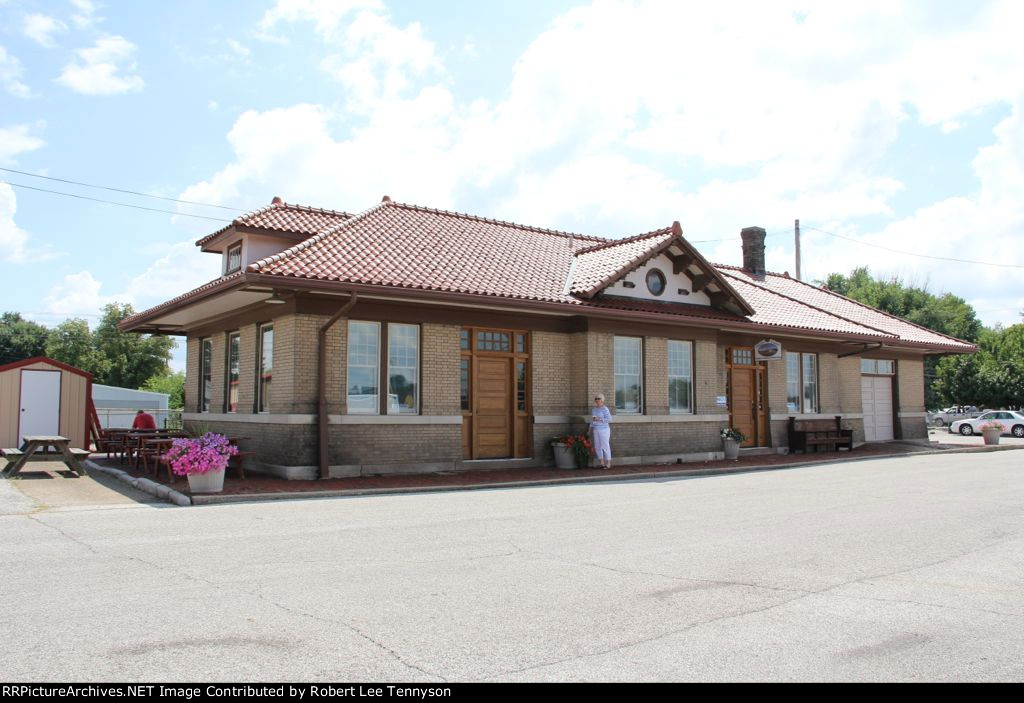 Former B&O Main at Washington, IN