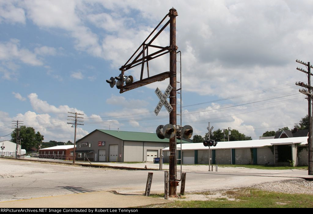 Former B&O Main at Washington, IN
