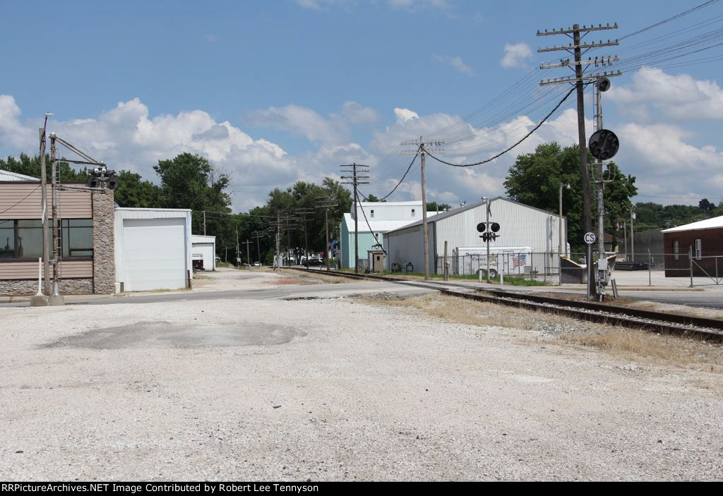 Former B&O Main at Washington, IN