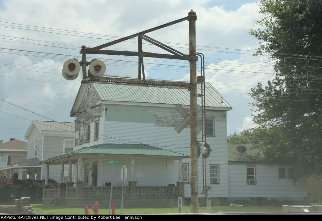 Former B&O Main at Washington, IN