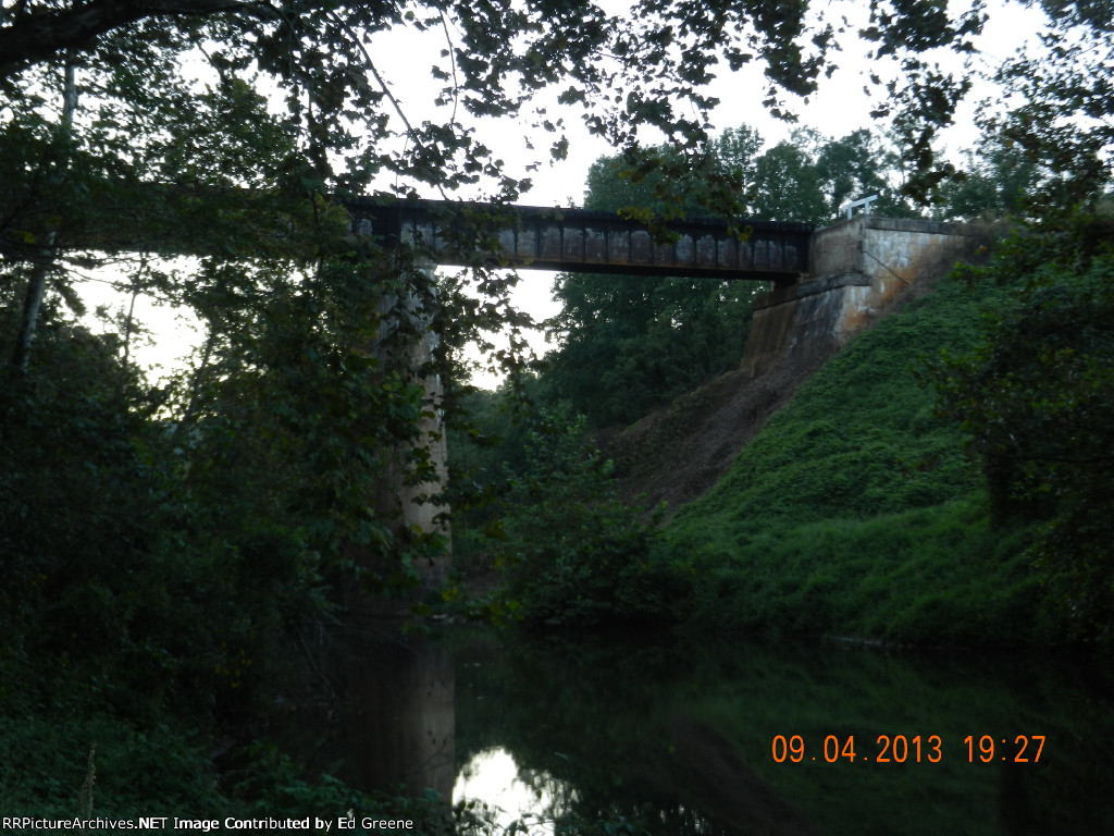 Old Trestle On The Rocjfish River West Of Schuyler