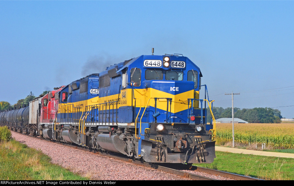 ICE 6448,  DM&E's    Waseca    Sub.