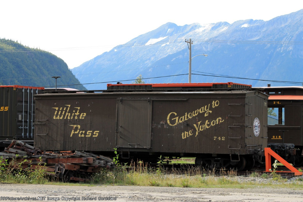 WP&Y Box Car #742
