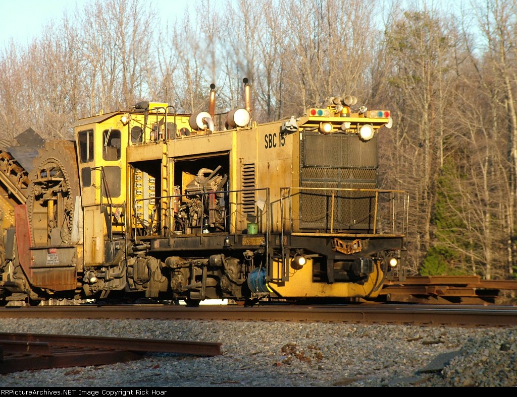 Loram Ballast Cleaner