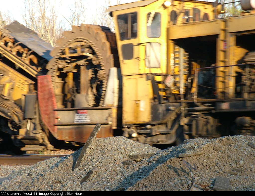Loram Ballast Cleaner