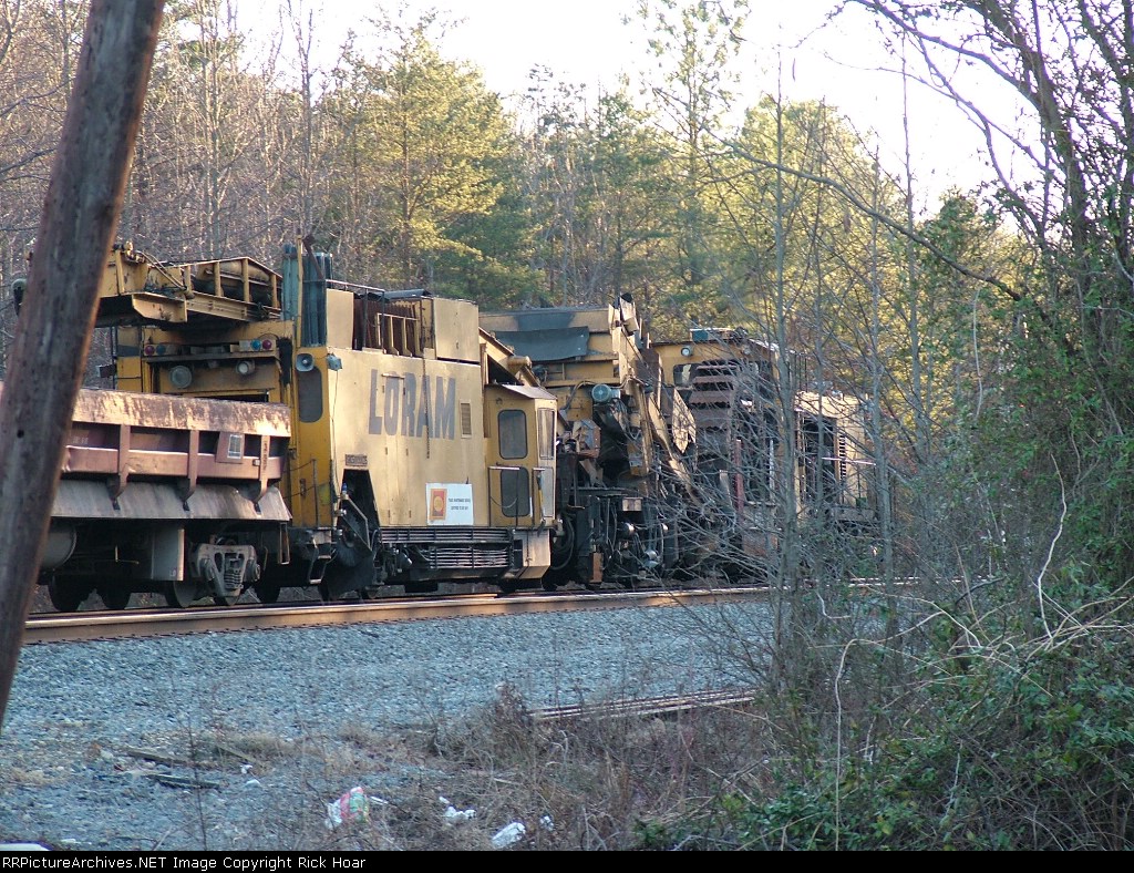 Loram Ballast Cleaner