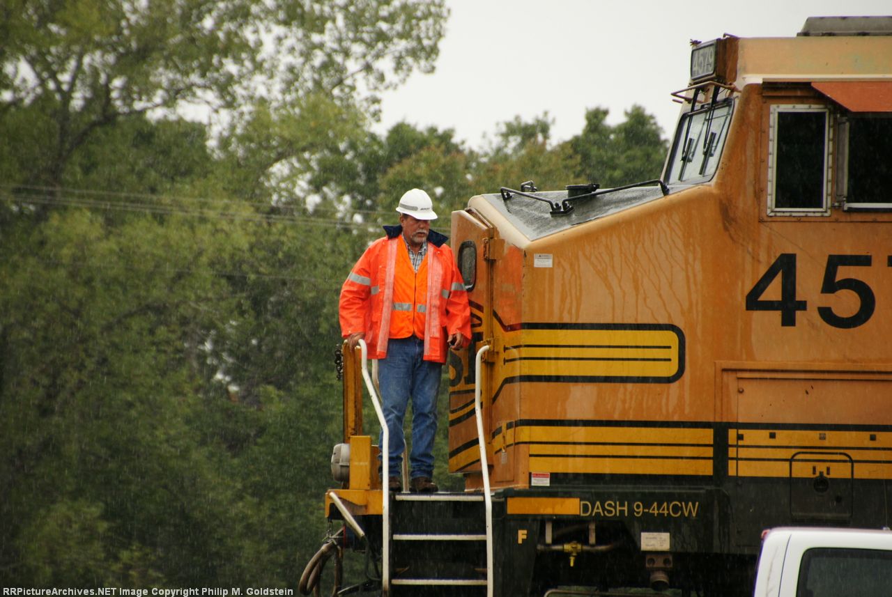 BNSF Houston Subdivision road foreman (I think)
