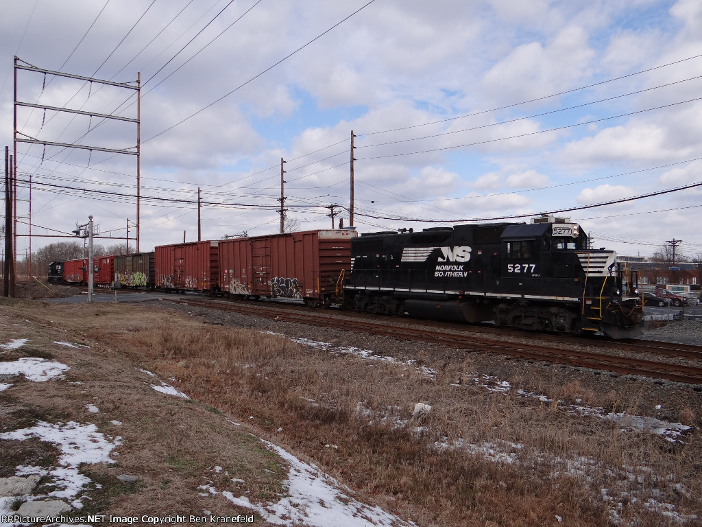 Crossing Westfield Ave