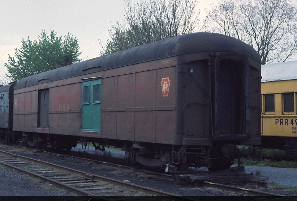 former PRR baggage car