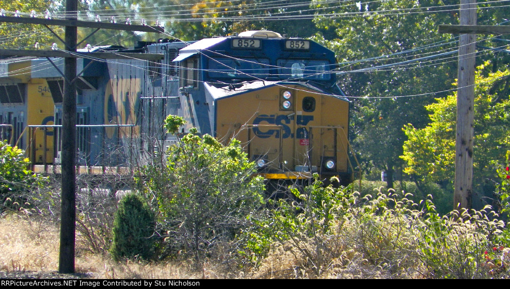 CSX Coal Drag maks the uphill crawl